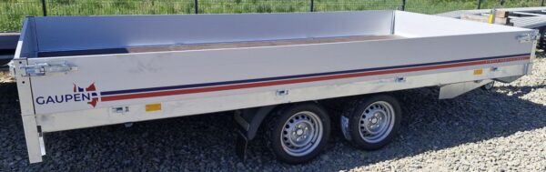 PLATFORMA PRZYCZEPA LAWETA GAUPEN 405 2 HL 405x198x30 - obrazek 4
